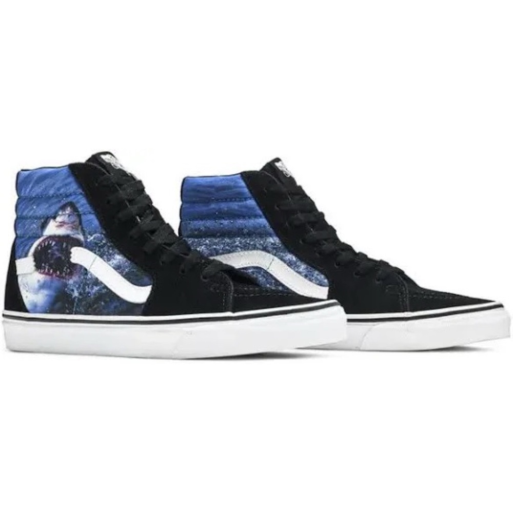 RARE “Discovery Shark Week” High Top Vans